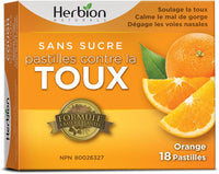 Thumbnail for Herbion Cough Lozenges, Orange 18 Lozenges - Nutrition Plus