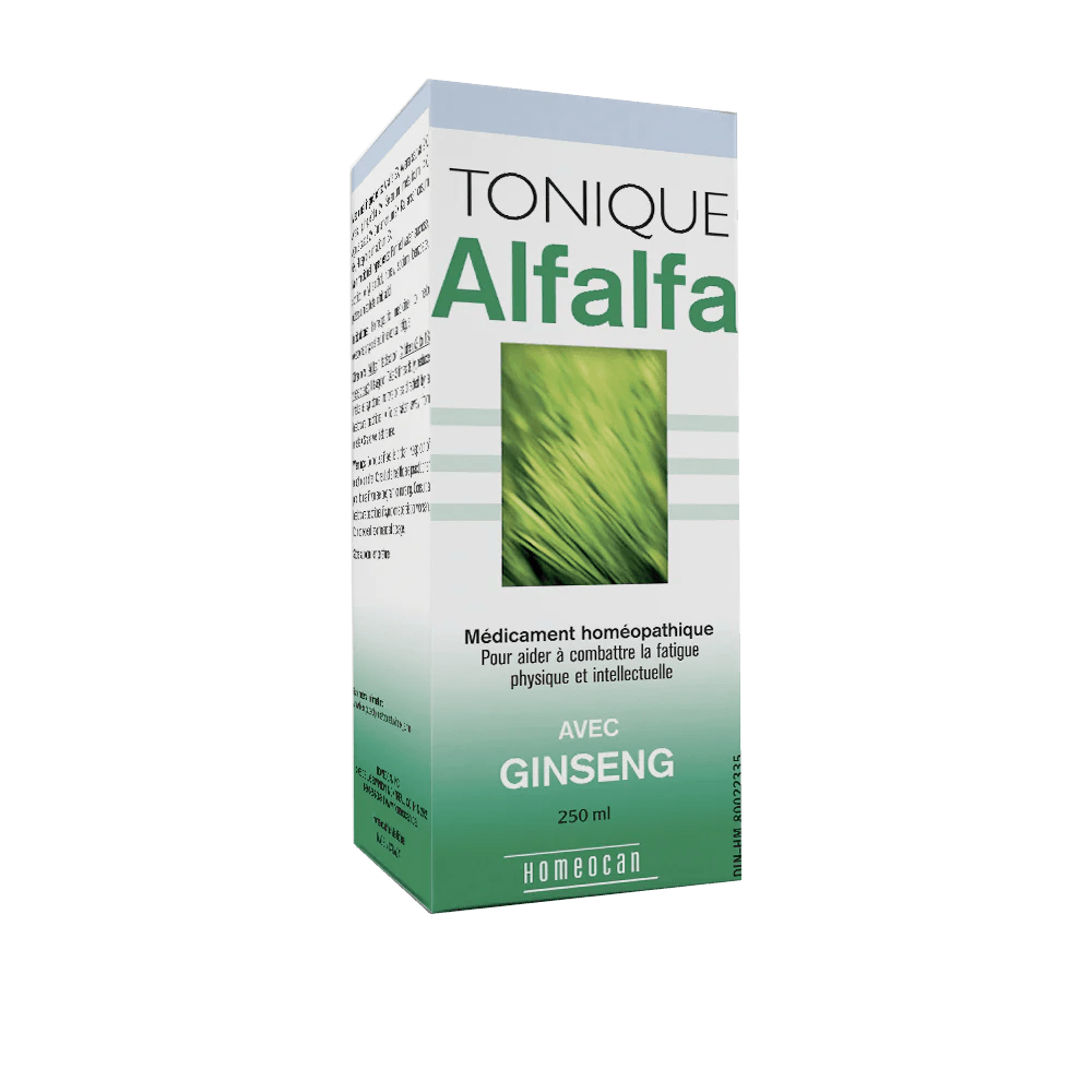 Homeocan Tonic Alfalfa with Ginseng 250mL - Nutrition Plus