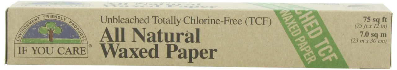 If You Care All Natural Waxed Paper 75sq ft - Nutrition Plus