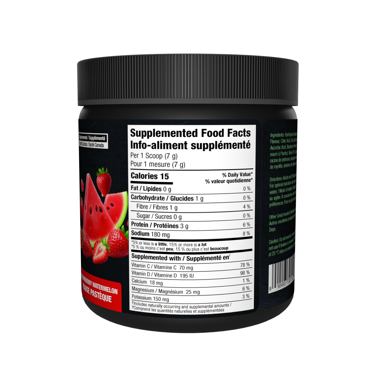 Innotech Nutrition Electrolytes 210 Grams, Strawberry Watermelon, 30 Servings - Nutrition Plus