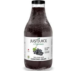 Just Juice Organic Concord Grape Juice 1 Litre - Nutrition Plus