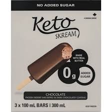 Keto Scream Frozen Chocolate Dessert Bar 3 Bars - Nutrition Plus