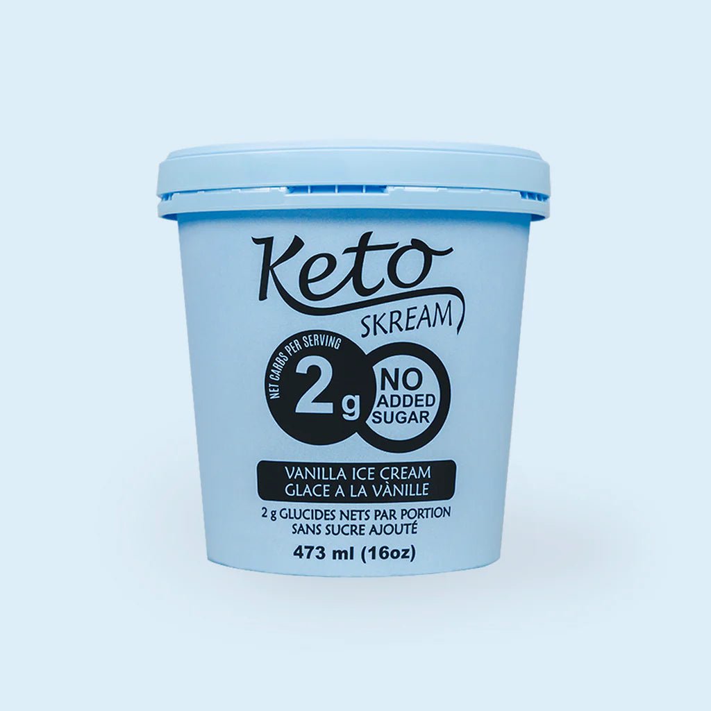 Keto Scream Frozen Vanilla Dessert 437 mL - Nutrition Plus