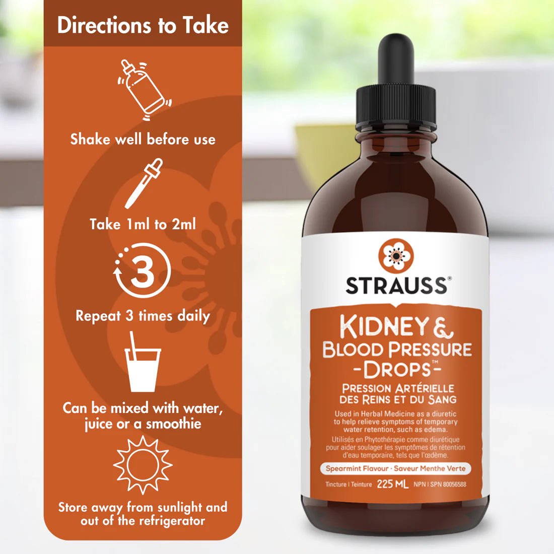 Kidney & Blood Pressure Drops™ - Diuretic Supplement 100mL - Nutrition Plus