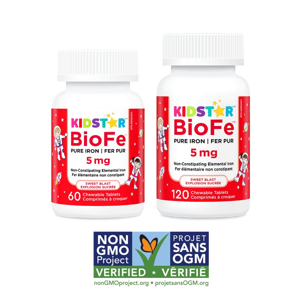 Biofe Kidstar BioFe Pure Iron 5mg 120 Chewable Tablets