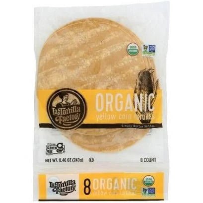 La Tortilla Factory Organic Tortillas - 216 g - Nutrition Plus