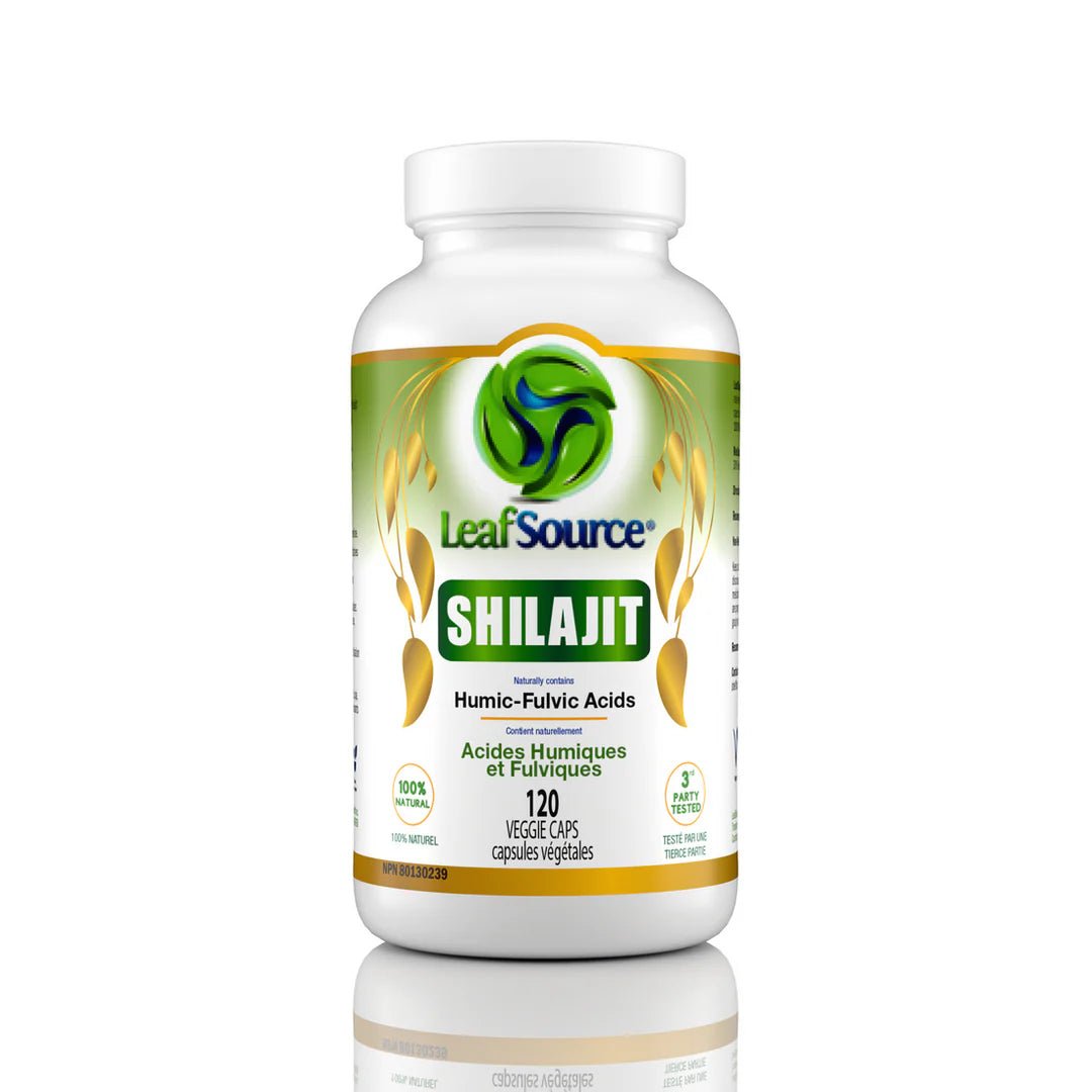 LeafSource® Shilajit 120 Veg Capsules - Nutrition Plus