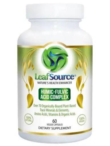 LeafSource® Shilajit 60 Veg Capsules - Nutrition Plus