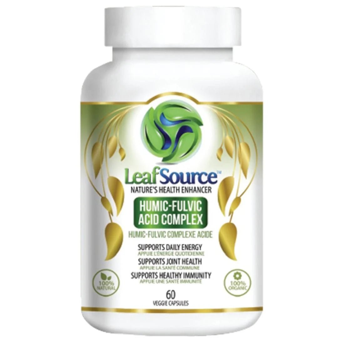 LeafSource® Shilajit 60 Veg Capsules - Nutrition Plus