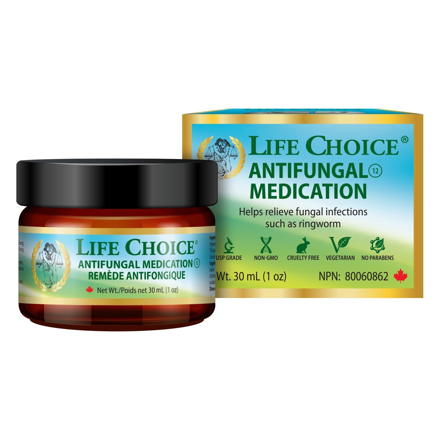 Life Choice Antifungal Medication Cream 30mL - Nutrition Plus