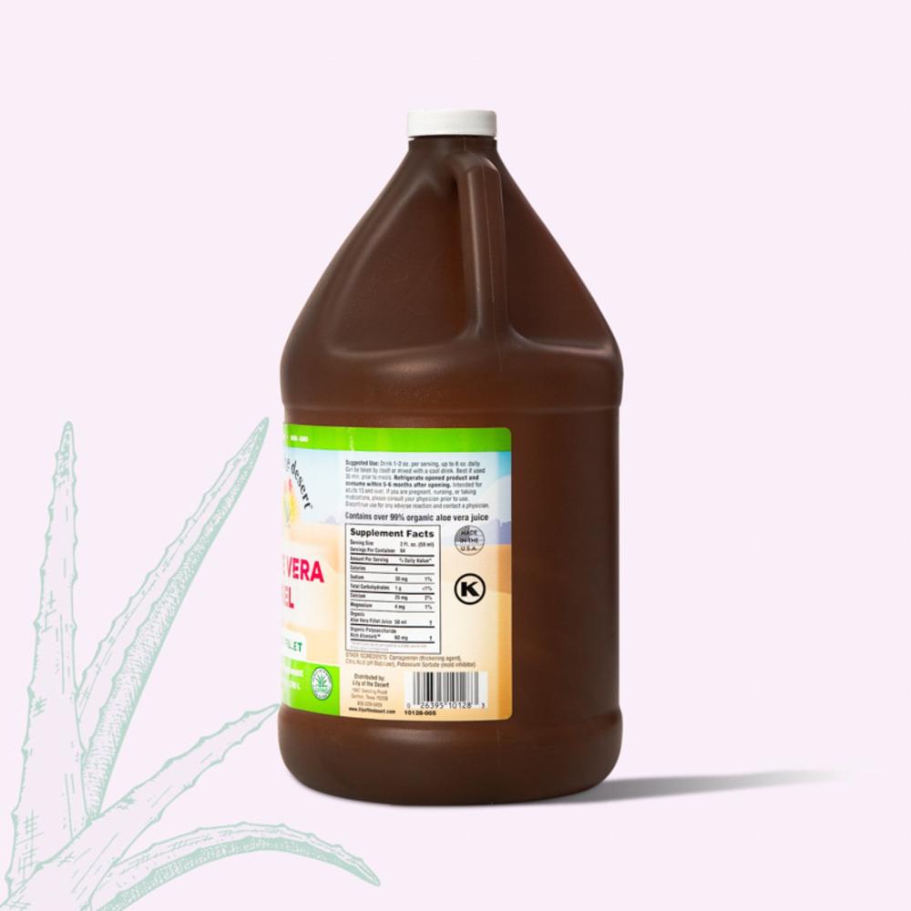 Lily Of The Desert Aloe Vera Gel 3.8 Litre, Inner Fillet - Nutrition Plus