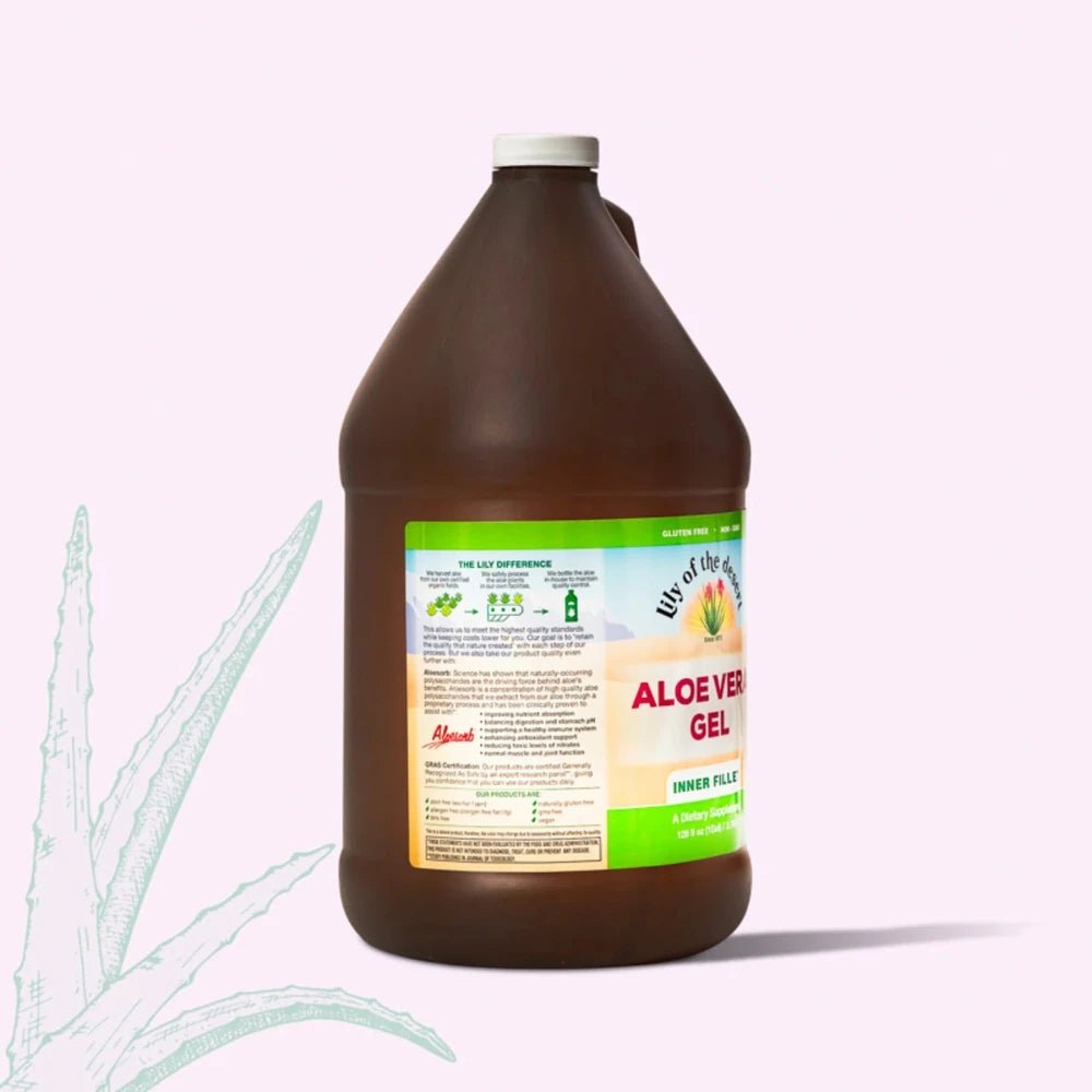 Lily Of The Desert Aloe Vera Gel 3.8 Litre, Inner Fillet - Nutrition Plus