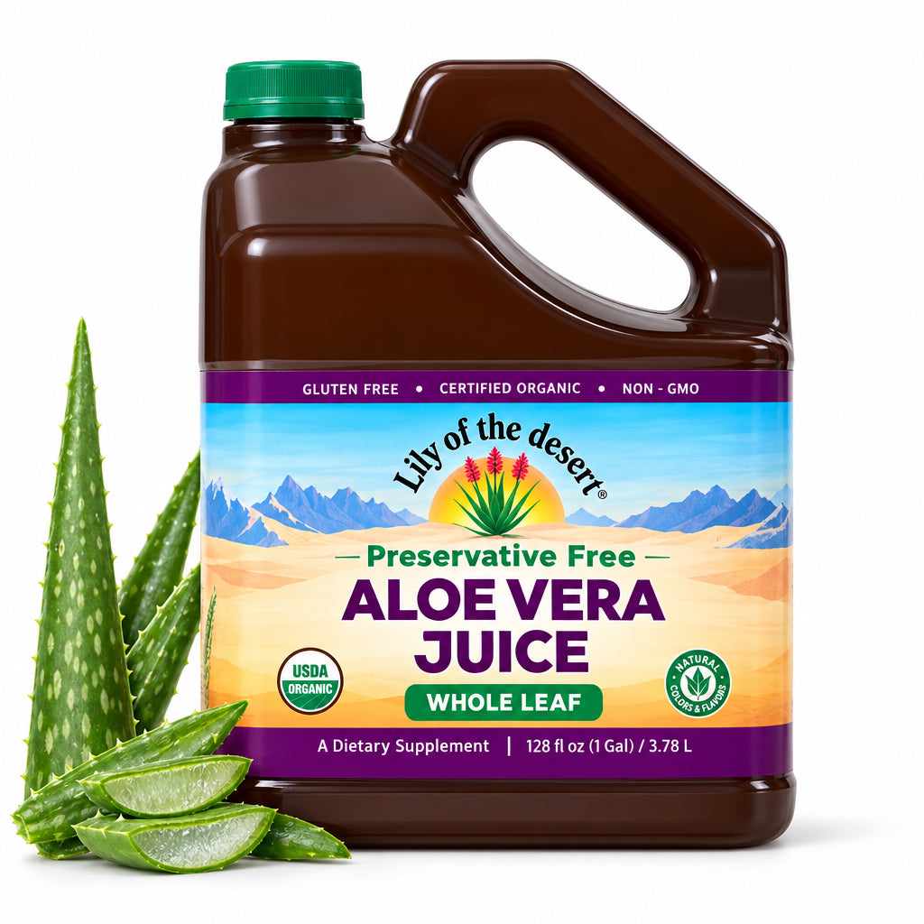 Lily Of The Desert Aloe Vera Juice 3.8L, Whole Leaf - Nutrition Plus
