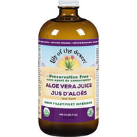 Thumbnail for Lily Of The Desert Aloe Vera Juice 946mL, Inner Fillet, Preservative Free - Nutrition Plus