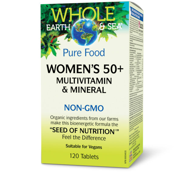 Natural Factors WES Women 50+ Multivitamines et minéraux