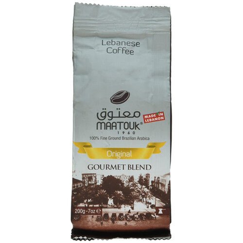 Maatouk Arabica Ground Coffee 200 Grams - Nutrition Plus