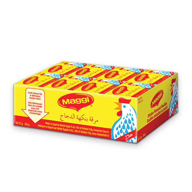 Maggi Chicken Flavour Bouillon 24 Pack - Nutrition Plus