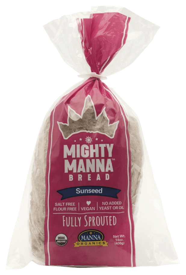 Manna Organics Sunseed Bread 400 Grams - Nutrition Plus