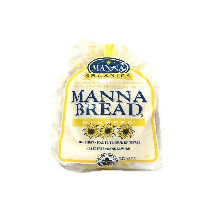 Manna Organics Sunseed Bread 400 Grams - Nutrition Plus