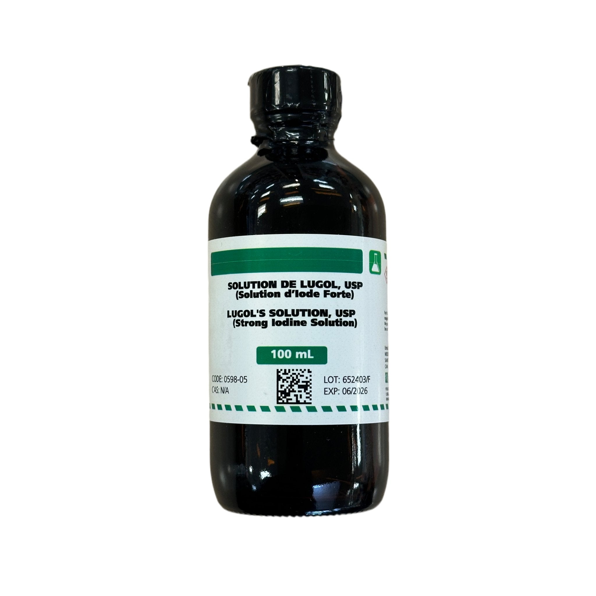 Medisca Pharmaceutical Lugol's Solution USP (Strong Iodine Solution) - Nutrition Plus