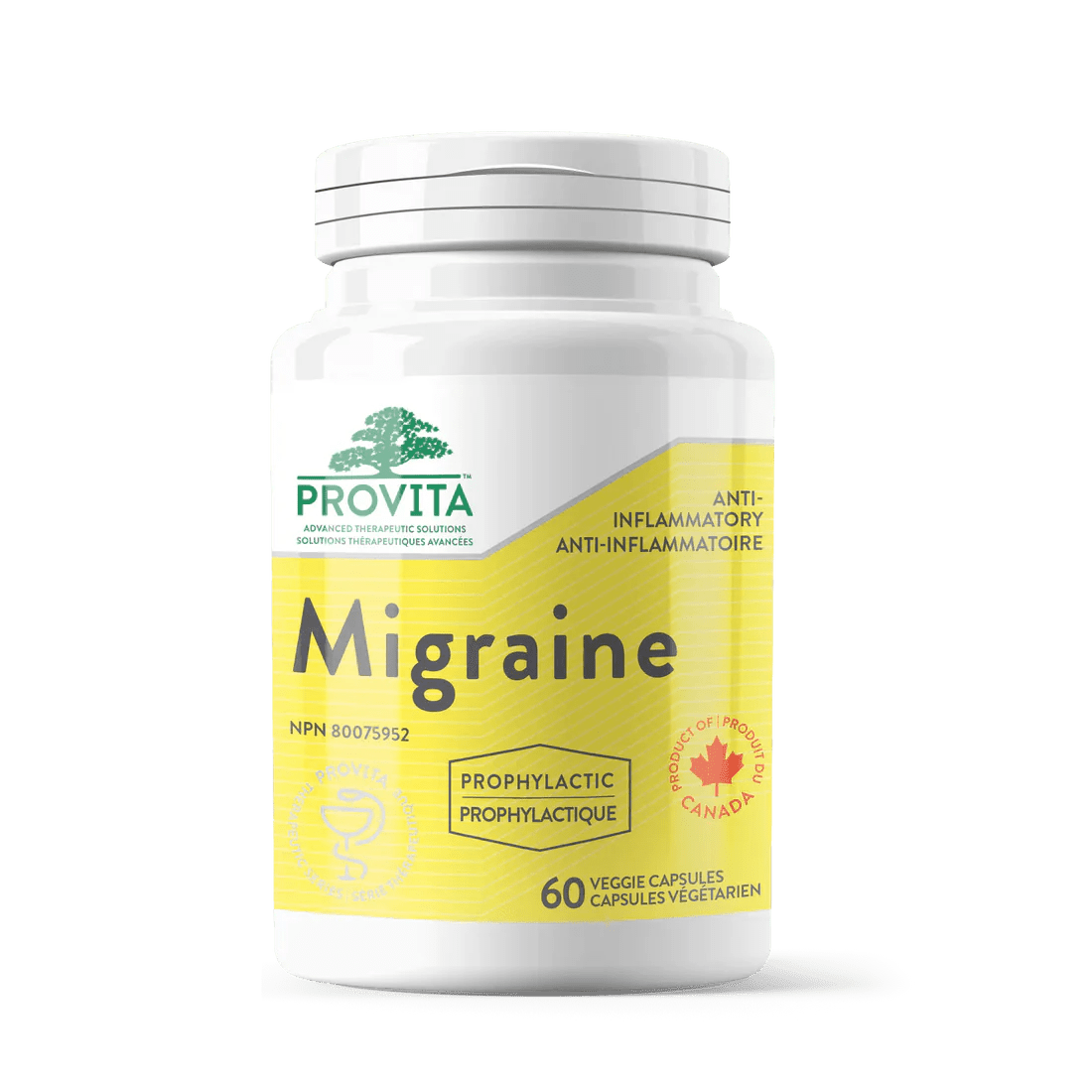 Migraine Complex 60 Veg Capsules - Nutrition Plus