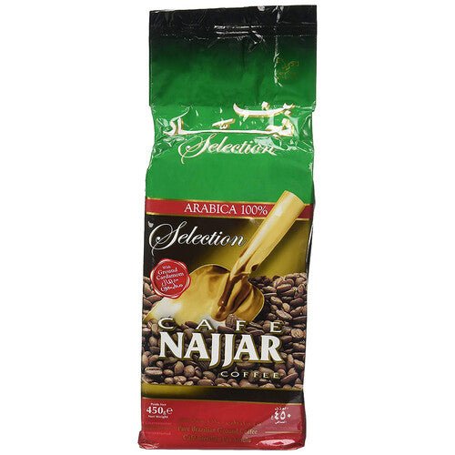 Najjar Coffee with Cardamom Ground Coffee 450 Grams - Nutrition Plus