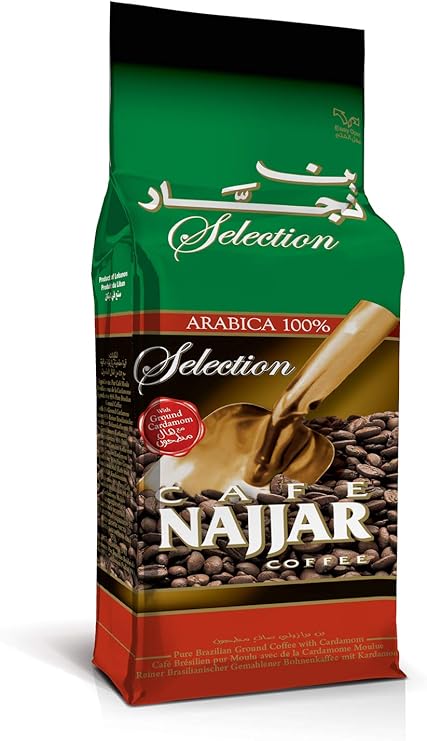 Najjar Coffee with Cardamom Ground Coffee 450 Grams - Nutrition Plus