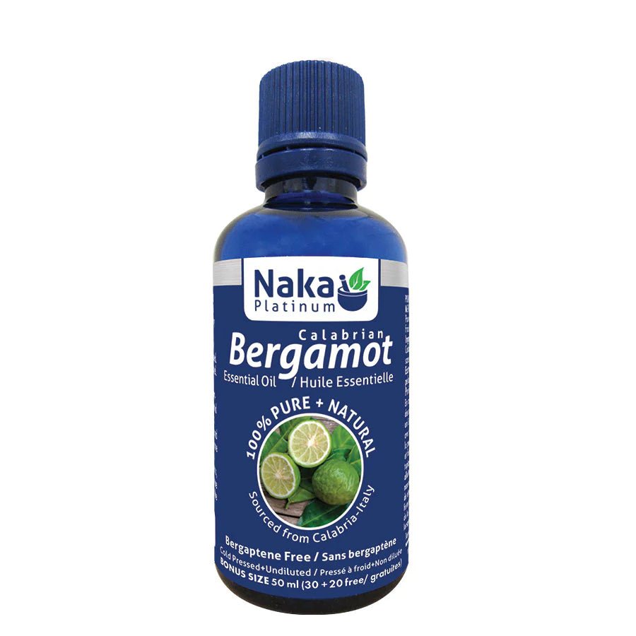 Naka Bergamot Essential Oil 50mL - Nutrition Plus