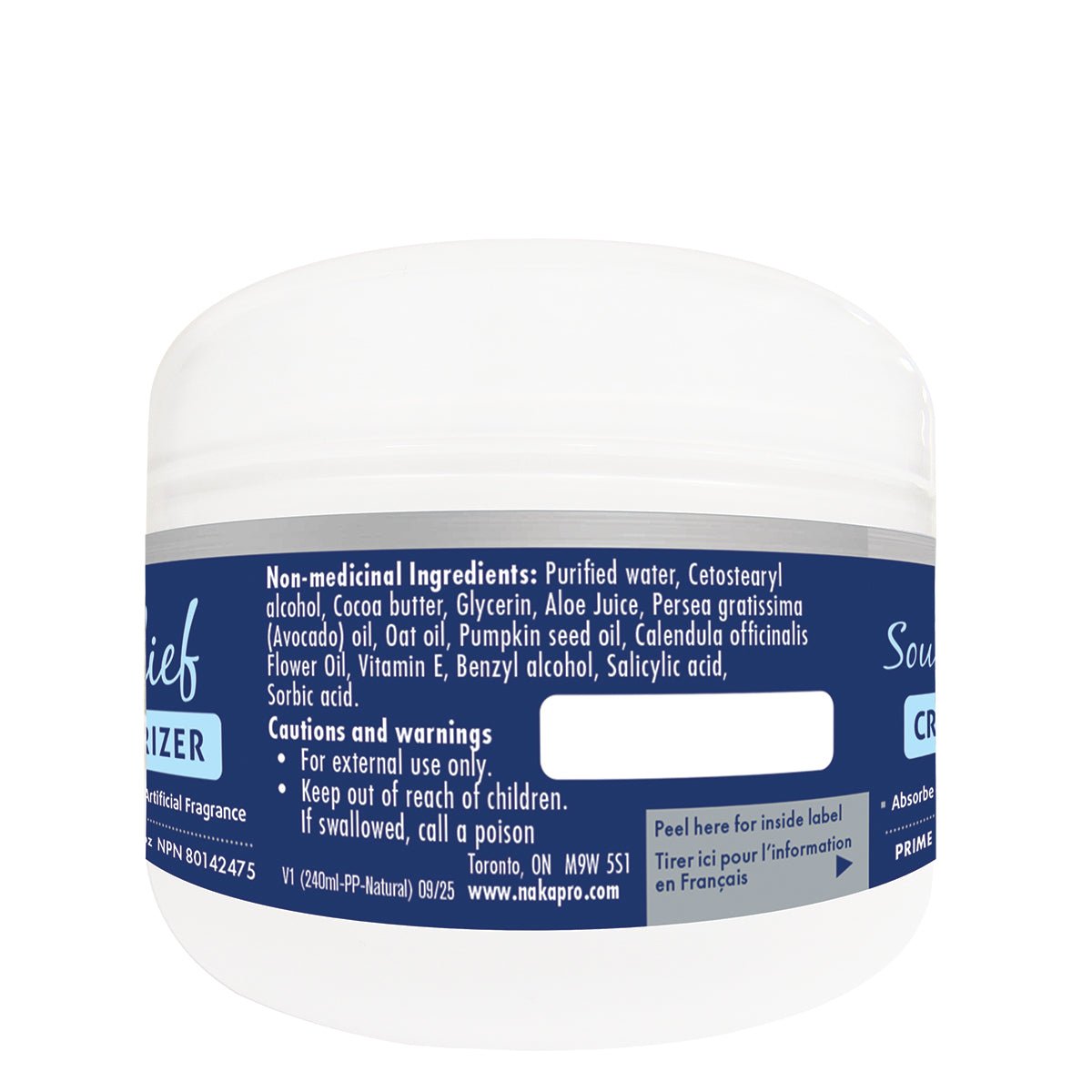 Naka Eczema Relief Cream - 120mL - Nutrition Plus