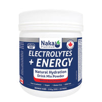 Thumbnail for Naka Electrolytes + Energy Natural Sport Drink Mix - 250g Powder - Nutrition Plus