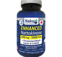 Thumbnail for Naka Enhanced Nattokinase 100 Mg 75 Delayed Release Veg Capsules - Nutrition Plus