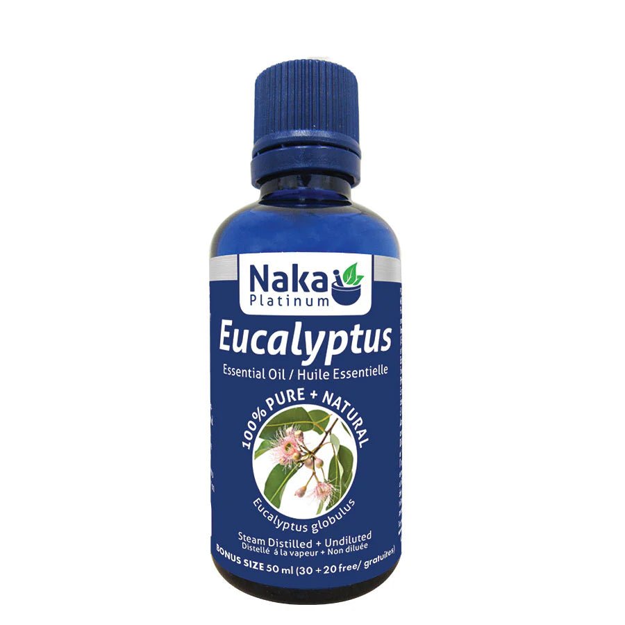 Naka Eucalyptus Essential Oil 50mL - Nutrition Plus