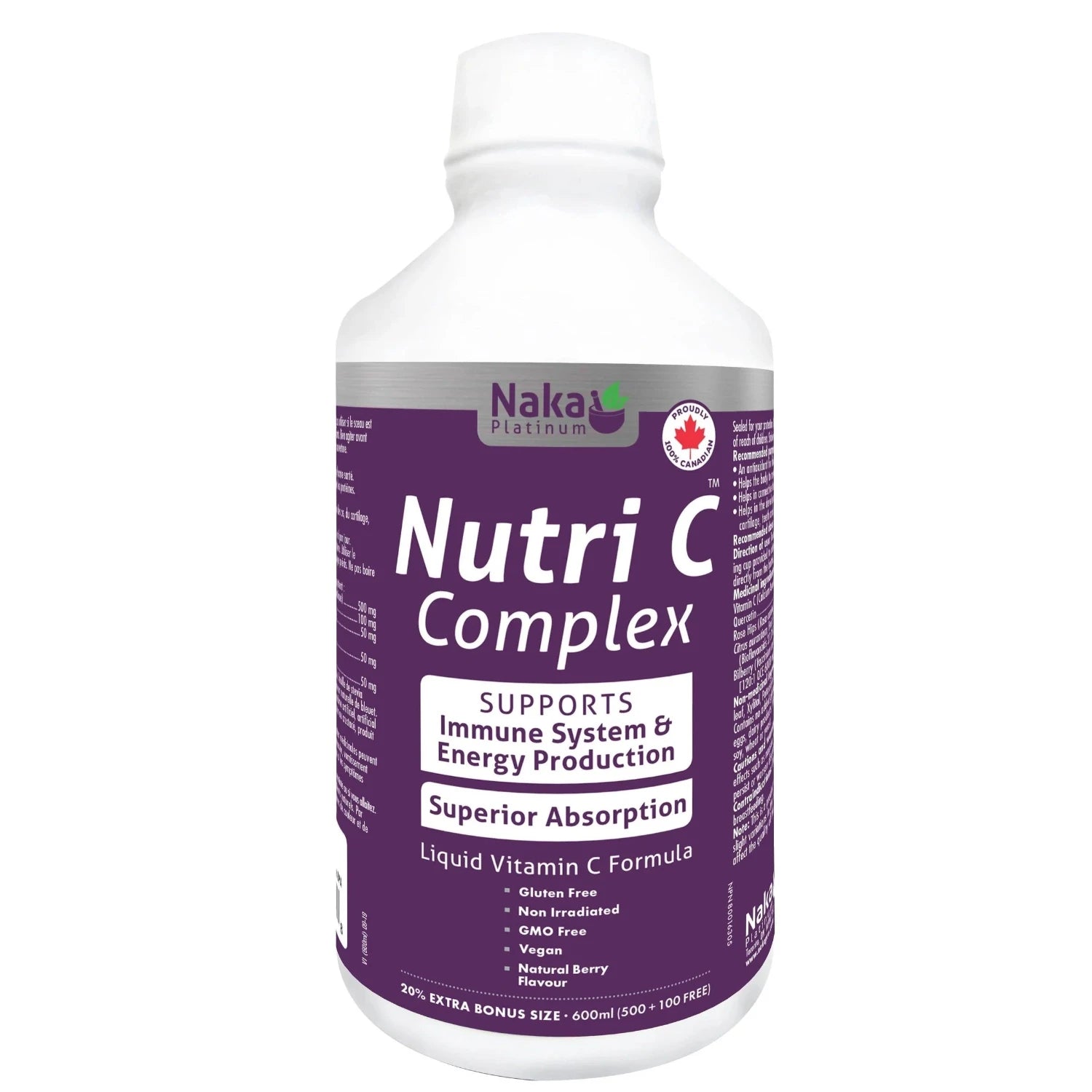 Naka Nutri - C Complex Liquid 500mL - Nutrition Plus