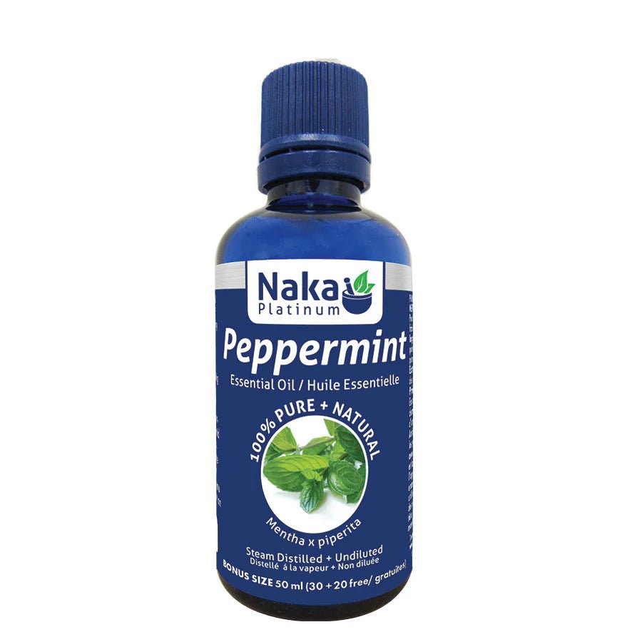 Naka Peppermint Essential Oil 50mL - Nutrition Plus