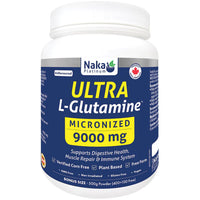 Thumbnail for Naka Platinum Ultra L-Glutamine, Micronized 9000mg 500 Grams