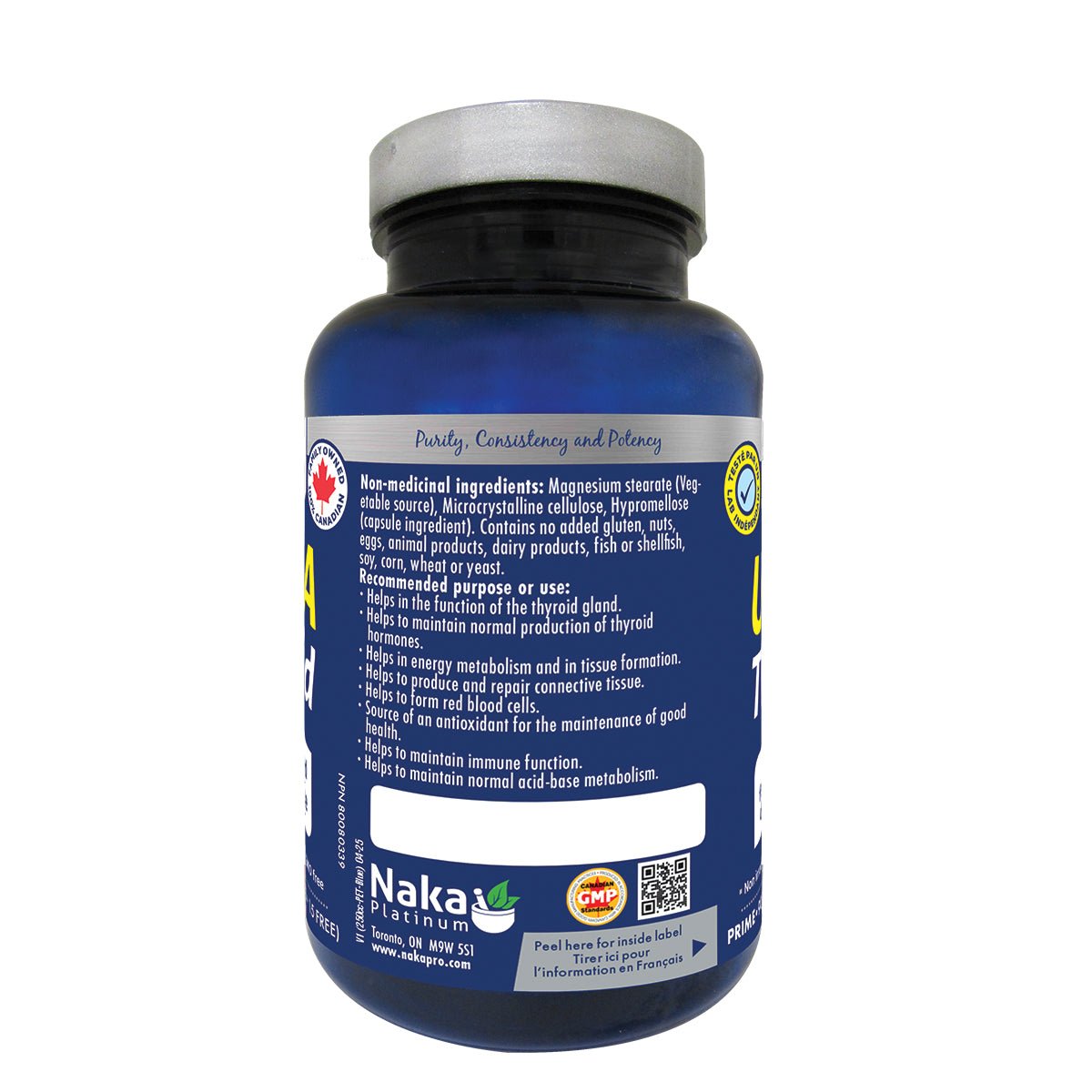 Naka Ultra Thyroid 90 Veg Capsules - Nutrition Plus