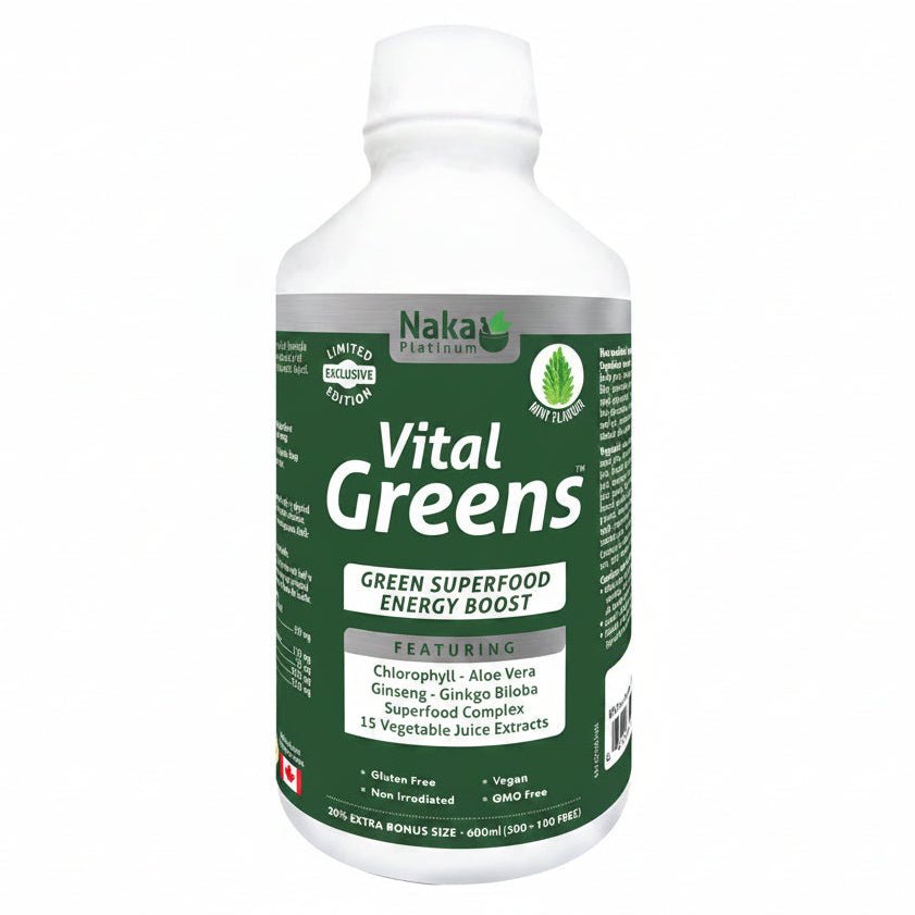 Naka Vital Greens 600mL Liquid - Nutrition Plus
