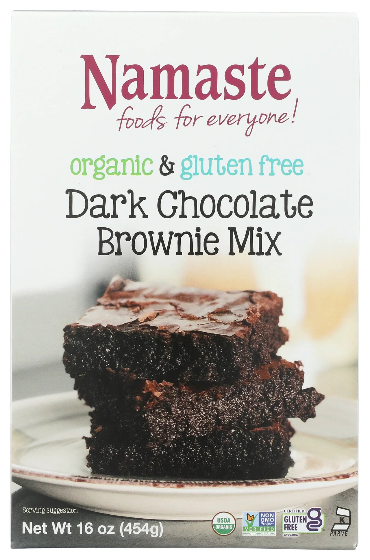 Namaste Gluten - Free Brownie Mix 425 Grams - Nutrition Plus