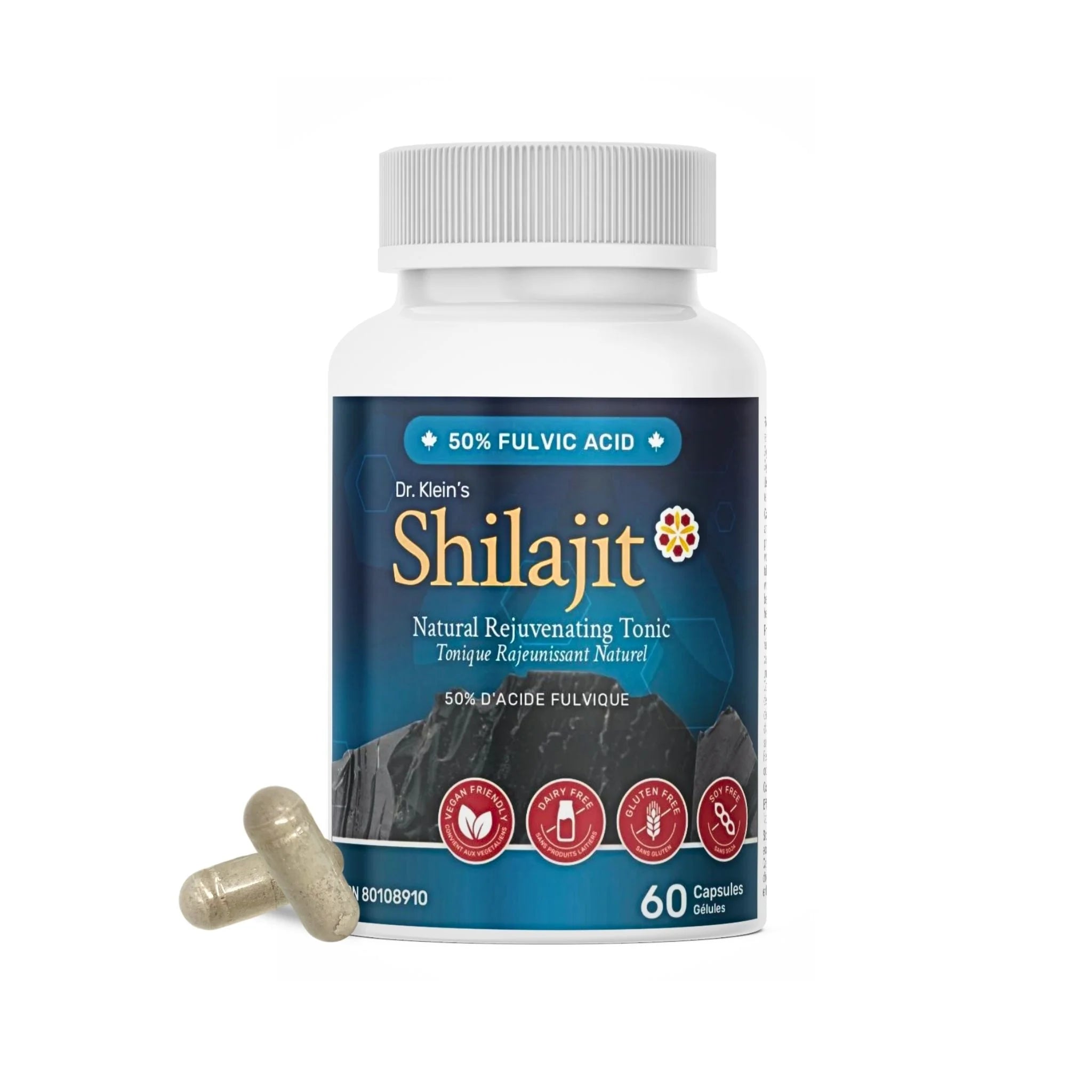 Nanton Shilajit 60 Veg Capsules - Nutrition Plus