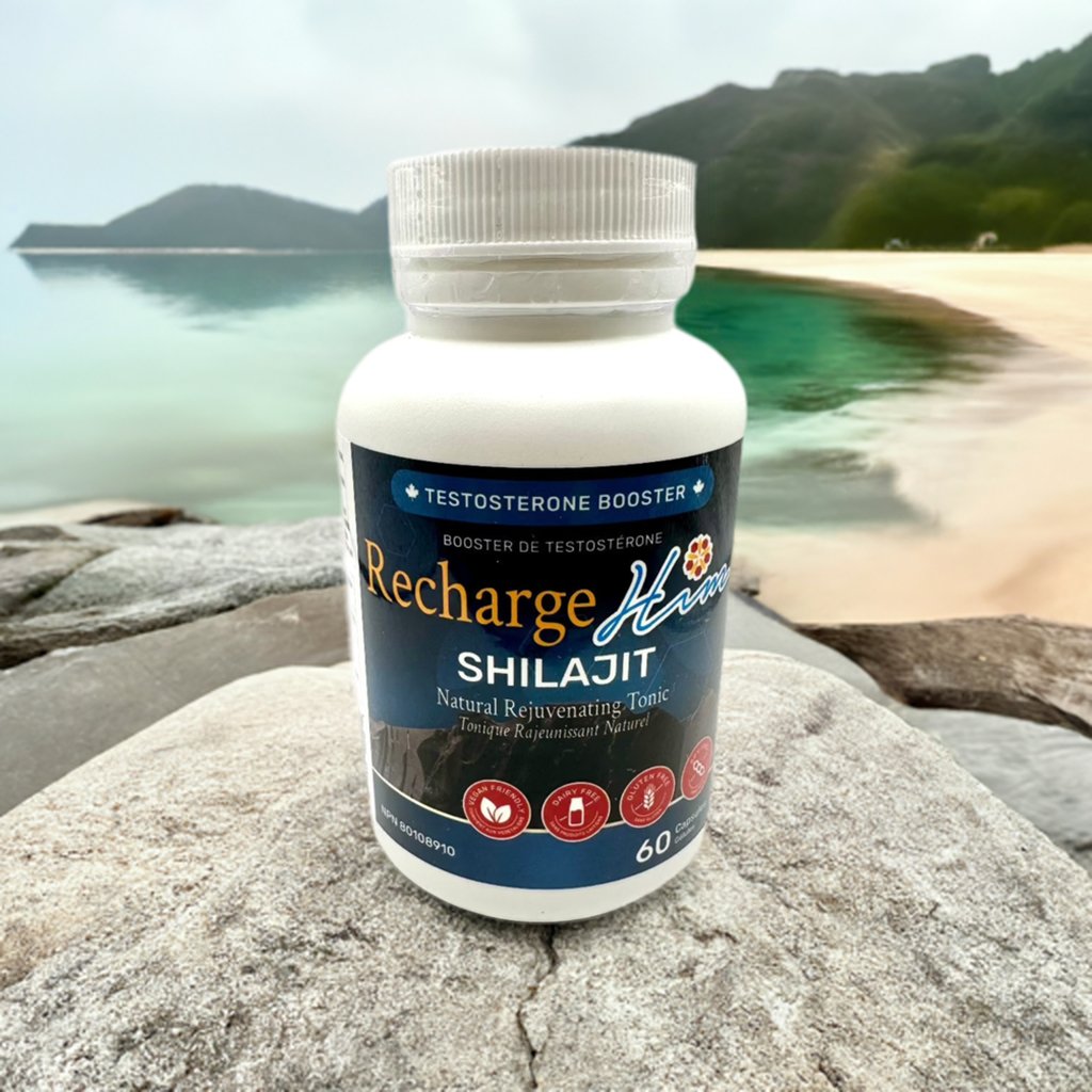 Nanton Shilajit Recharge Him 60 Capsules - Nutrition Plus