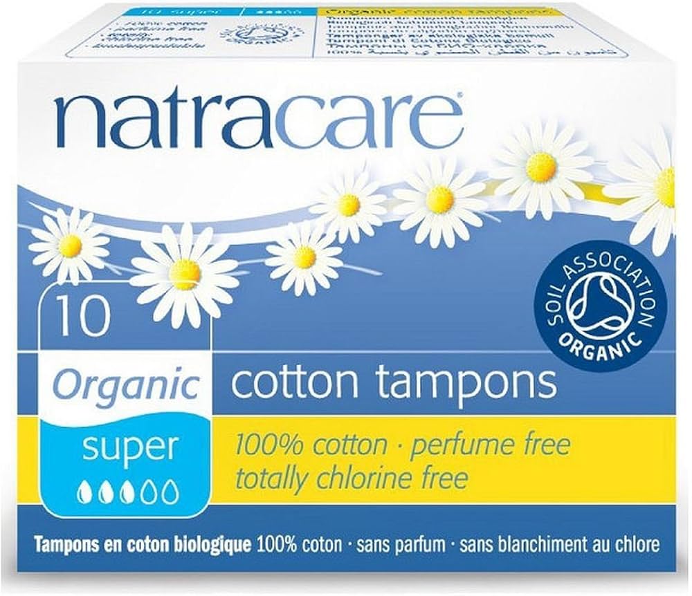 Natracare Cotton Tampons Super, 10 CT - Nutrition Plus