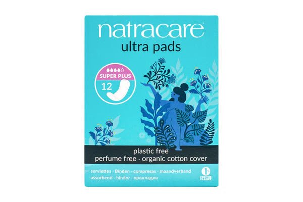 Natracare Ultra Pads Regular With Wings 14 Pads - Nutrition Plus