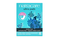 Thumbnail for Natracare Ultra Pads Regular With Wings 14 Pads - Nutrition Plus