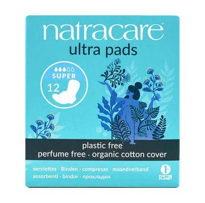 Natracare Ultra Pads Regular With Wings 14 Pads - Nutrition Plus