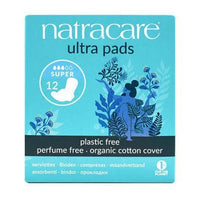 Thumbnail for Natracare Ultra Pads Regular With Wings 14 Pads - Nutrition Plus