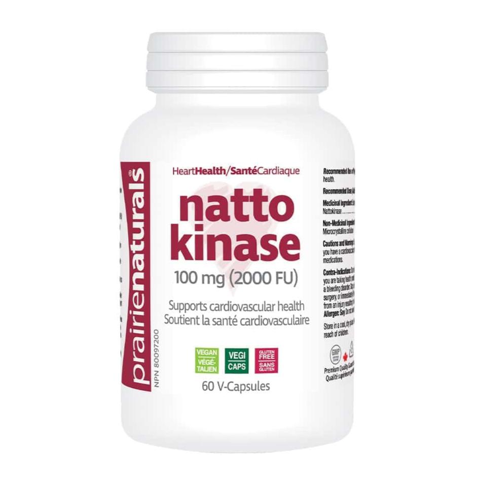 Nattokinase (2000 FU) 100mg 60 Veg Capsules - Nutrition Plus