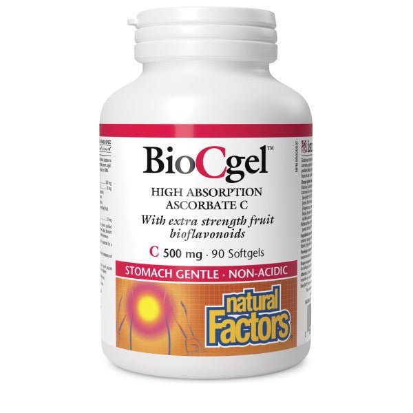 Natural Factors BioCgel 500 mg - Nutrition Plus