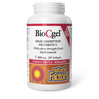 Thumbnail for Natural Factors BioCgel 500 mg - Nutrition Plus