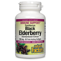 Thumbnail for Natural Factors Black Elderberry - Nutrition Plus