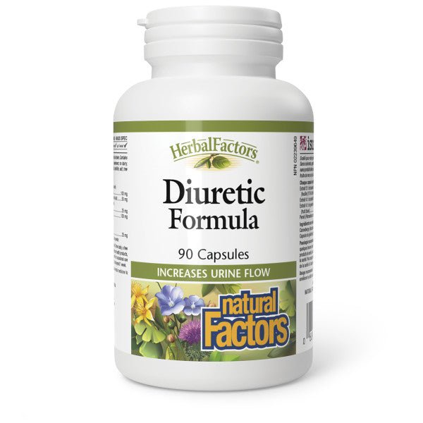 Natural Factors Diuretic Formula 90 Capsules - Nutrition Plus